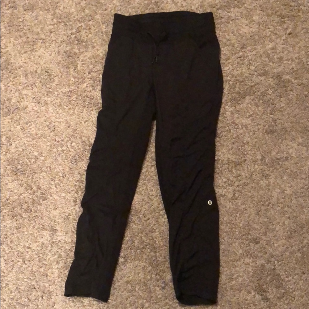 Lululemon Black Jogger Leggings